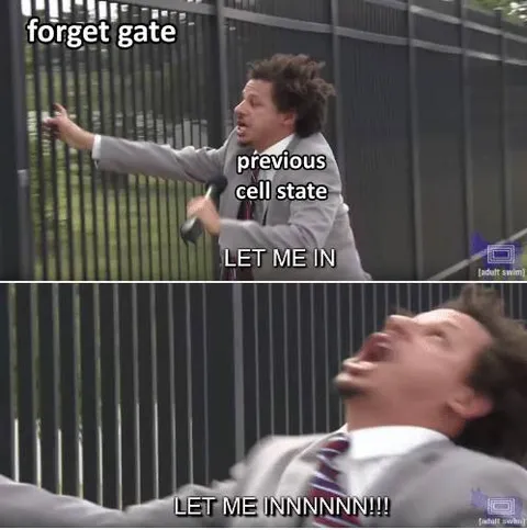 Forget Gate Let Me In