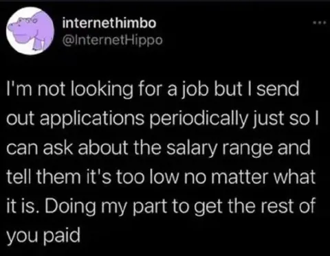 Salary Range Rejection Strategy