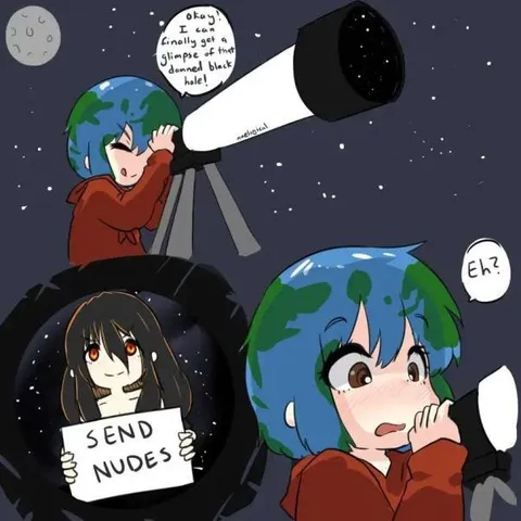 Black Hole Sends Nudes