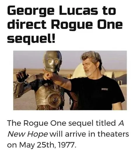 George Lucas Directs Rogue One Sequel