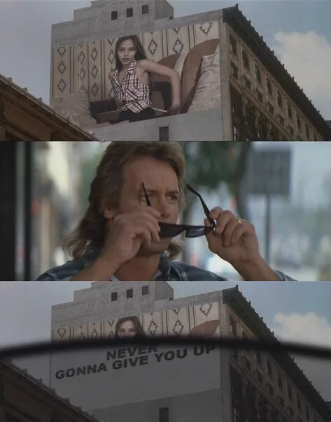 Never Gonna Give You Up Billboard