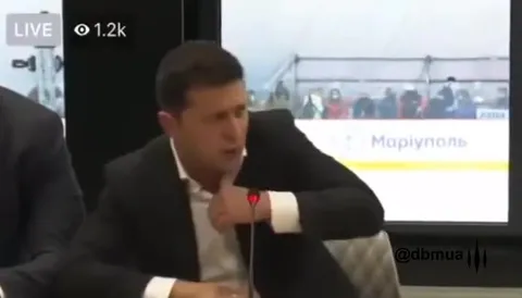 Зеленский превращается в лобстера