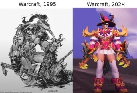 Warcraft Then and Now