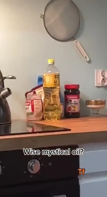 Wise Mystical Oil in the Kitchen