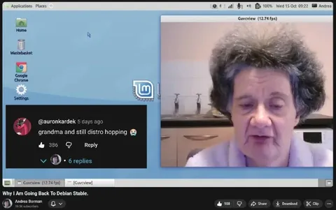 Grandma Still Distro Hopping