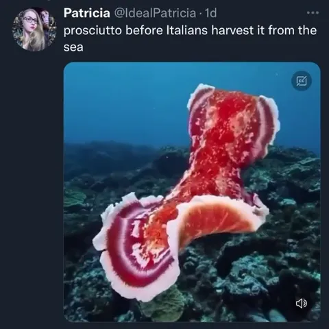 Prosciutto Harvested From the Sea