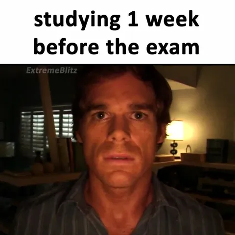 Studying Before the Exam
