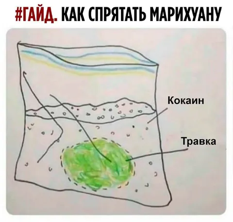Гайд как спрятать марихуану