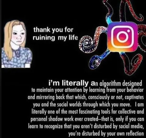 Instagram Reflects Your Worst Habits