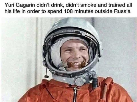 Gagarin’s 108 Minutes Outside Russia