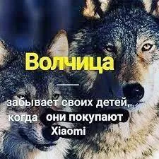 Волчица забывает детей с Xiaomi