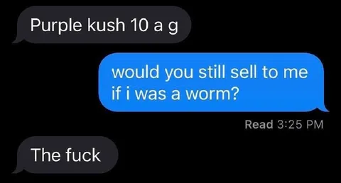 Would You Sell to Me as a Worm
