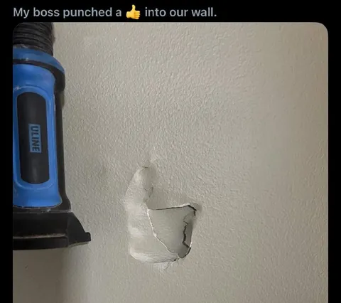 Boss Punched the Wall