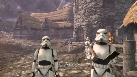 Stormtrooper Meets Hadvar