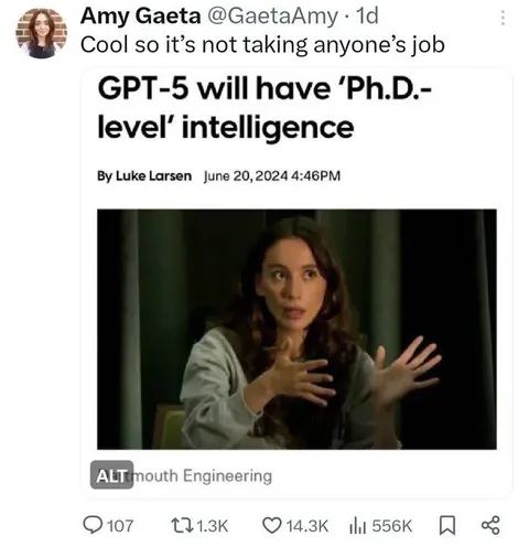 GPT-5 Won’t Take Anyone’s Job