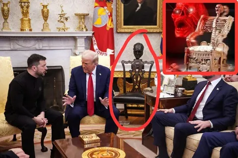 Skeleton Chair at the Meeting