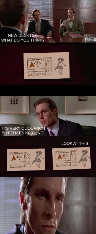 Bateman Shows His Desktop