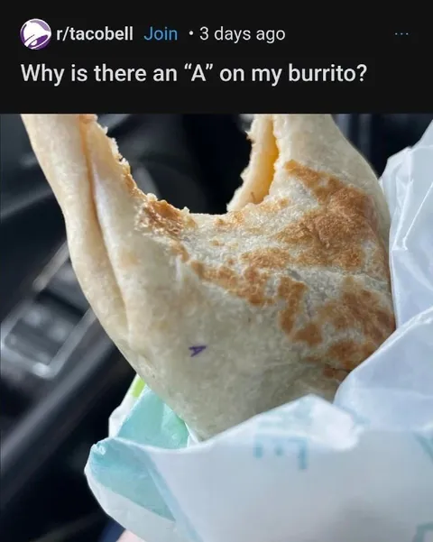 A on My Burrito