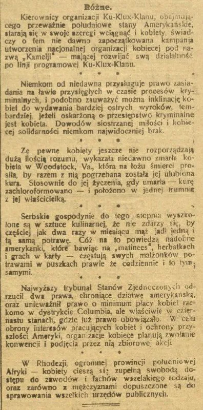 Kobiety i dziwne wiadomości