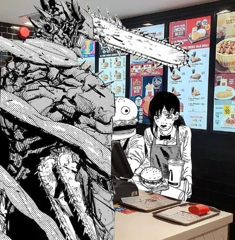 Manga Monster at McDonald's