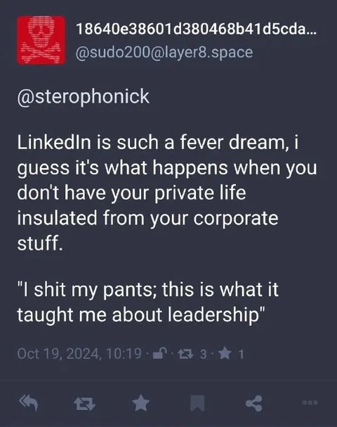 LinkedIn Fever Dream Leadership
