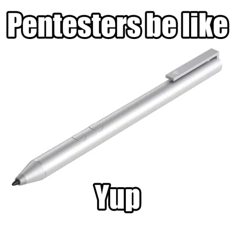 Pensters Be Like Yup