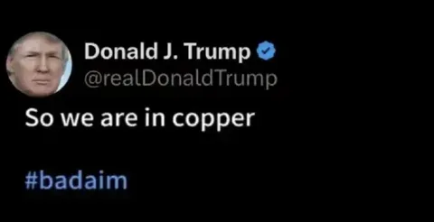 So We Are in Copper