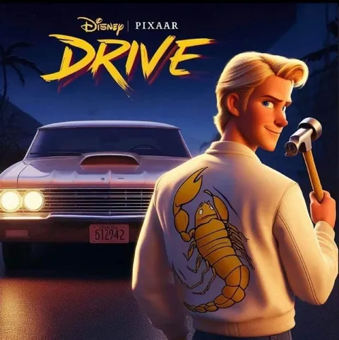 Disney Pixar Drive Scorpion Jacket