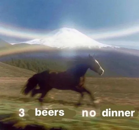 Three Beers, No Dinner
