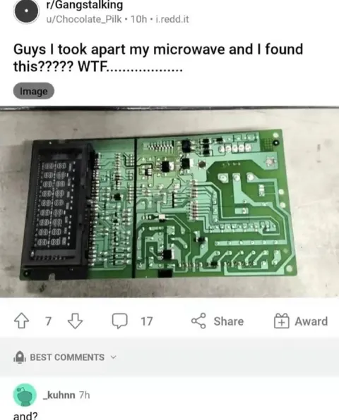 Microwave Circuit Board Mystery