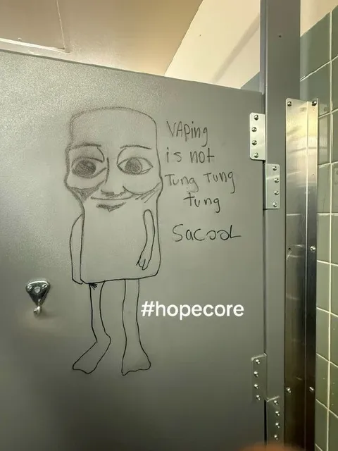 Vaping Is Not Tung Tung Tung School