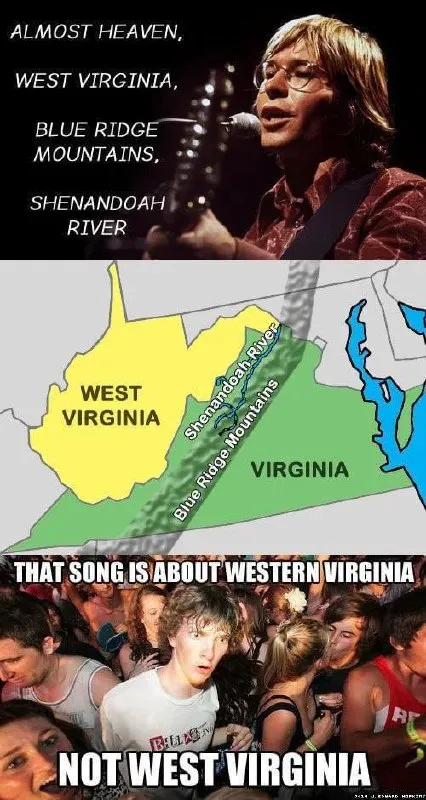 West Virginia Song Correction