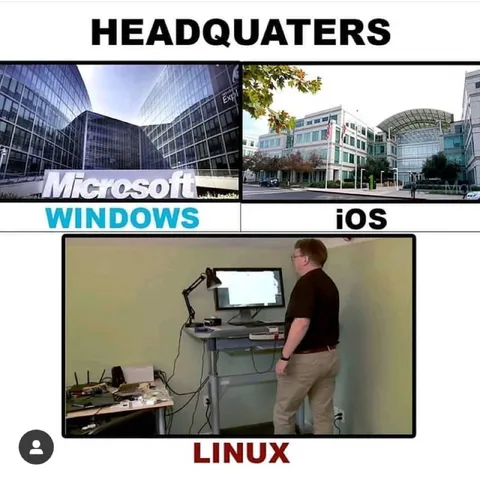 Linux Headquarters Meme