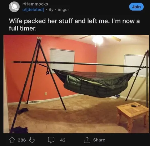 Full-Time Hammock Living