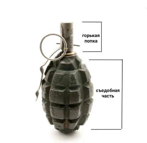 Горькая попка гранаты