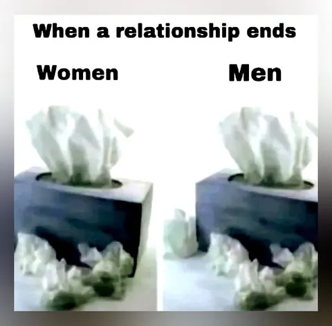 Women vs Men After a Breakup