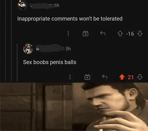 Inappropriate Comments Won't Be Tolerated
