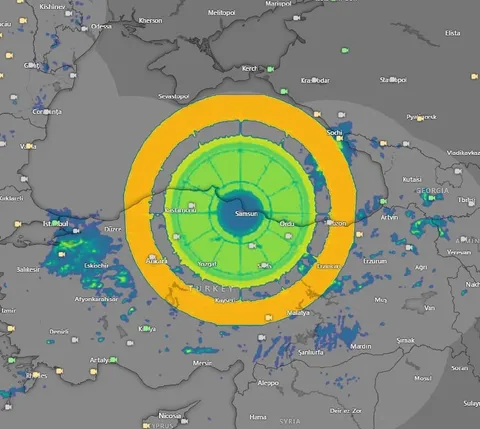 Лаймовая погода над Турцией