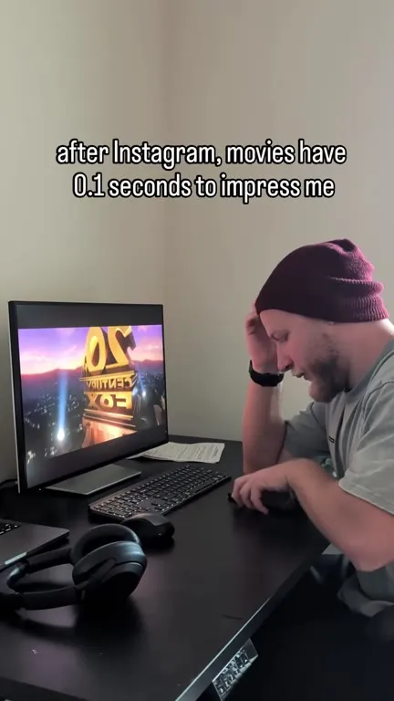 Movies Have 0.1 Seconds to Impress Me