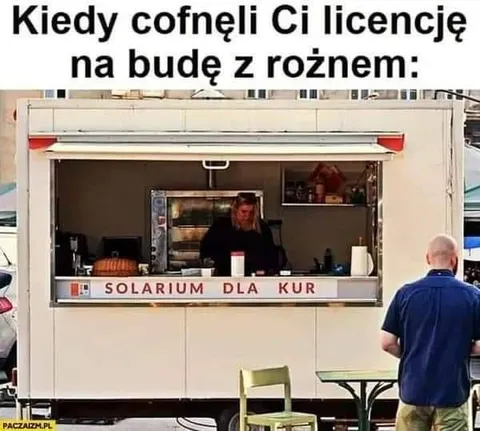 Licencja na budę z rożnem