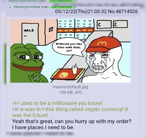 Crypto Millionaire at McDonald’s