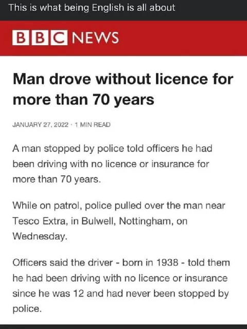 This Is What Being English Is About