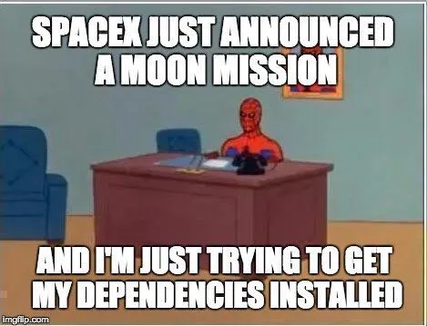 SpaceX Moon Mission Dependencies