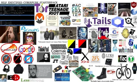 Self Identified Cyberpunk Starterpack