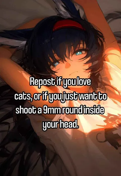 Repost If You Love Cats