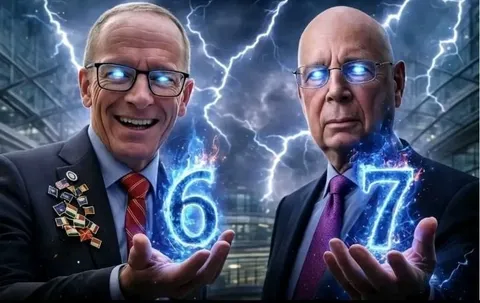 Мужчины с числами 6 и 7
