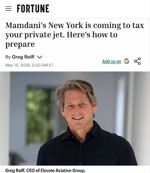 Private Jet Tax Preparation