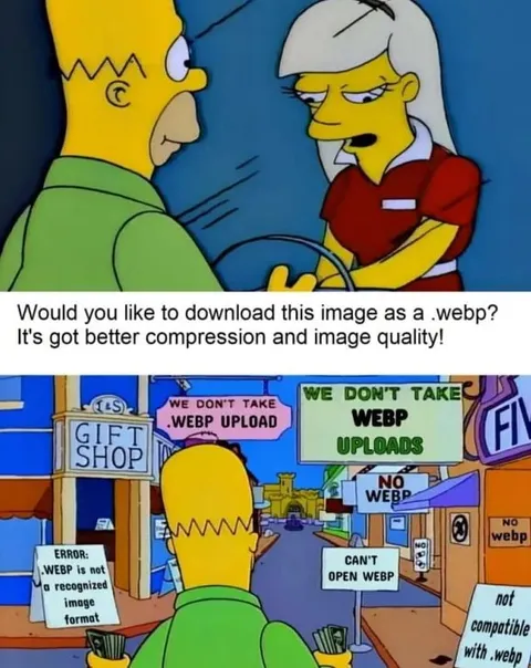 We Don't Take WebP Uploads
