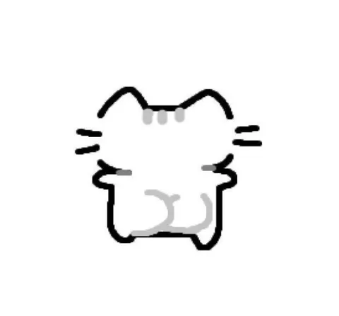 Милый котик сердится