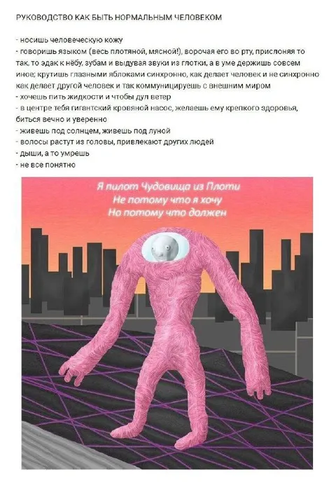 Руководство как быть нормальным человеком